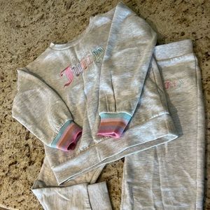 Kids Juicy Couture Logo Pullover & Jogger